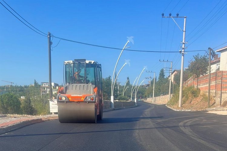 Dilovası'nda üstyapı çalışmaları sürüyor -