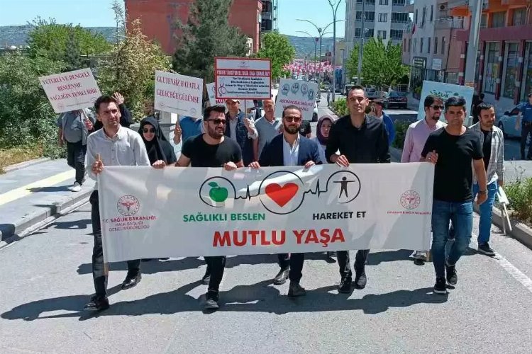 Diyarbakır'da ‘Sağlıklı Yaşam’a yürüdüler -