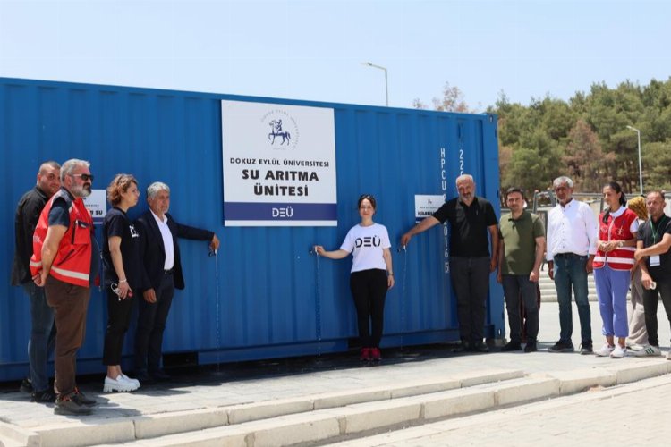 Dokuz Eylül'den afet bölgesine 7. su ünitesi -