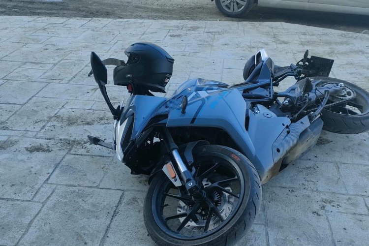 Düzce'de motor kazası -