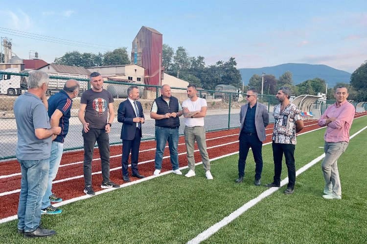 Düzce'de yeni yönetimden yeni sezon öncesi sportif ziyaret -