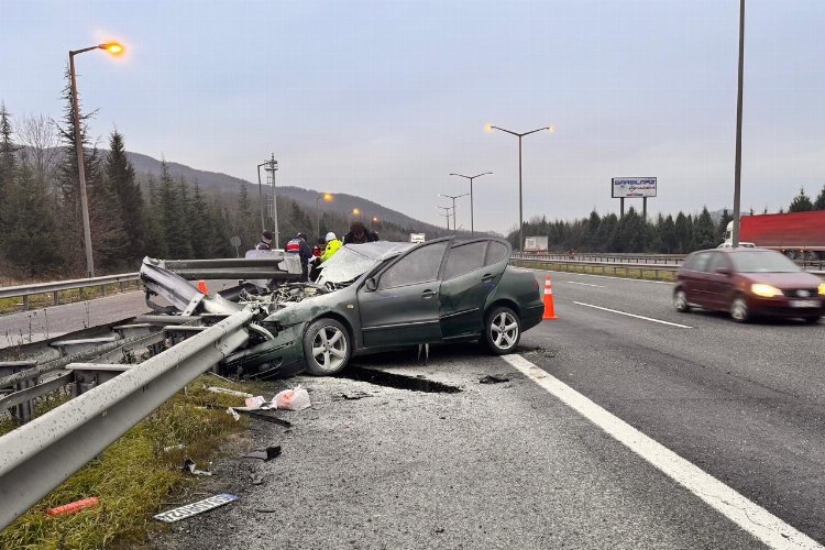 Düzce'deki kazadan acı haber geldi! -