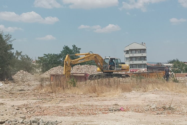 Edirne Keşan'da İnönü İlkokulu’nda çalışma başladı -