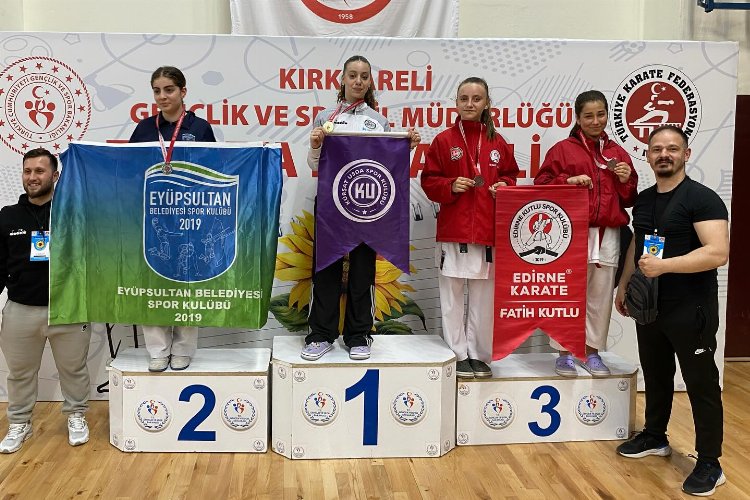 Edirne temsilcisine karatede 8 madalya! -