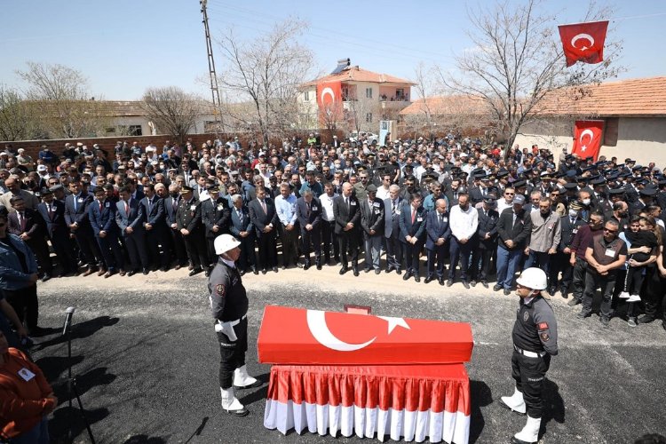 Şehit polis memuru Yozgat'ta son yolculuğuna uğurlandı -