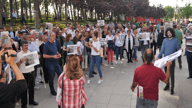 EMEK VE DEMOKRASİ GÜÇLERİ İSRAİL’İ PROTESTO ETTİ