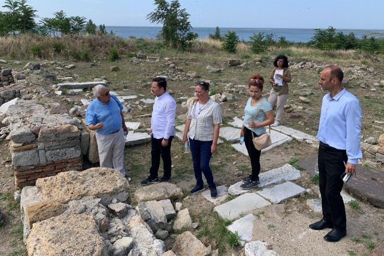 Enez Kaymakamı’ndan tarihi alanlara ziyaret -