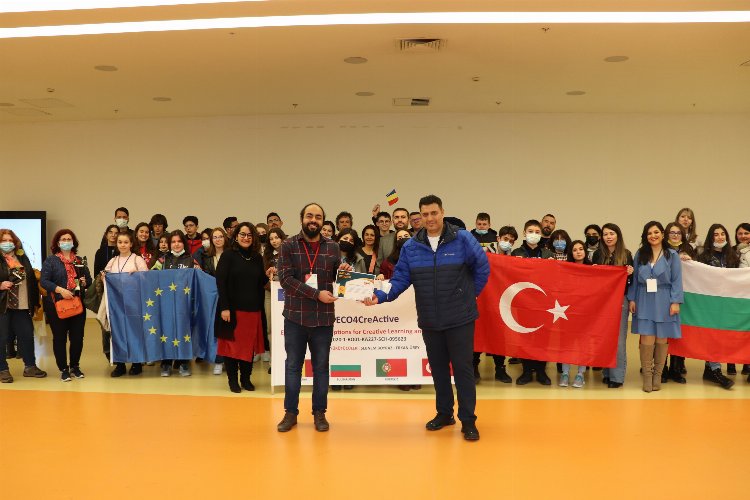 ERASMUS öğrencilerinden Kayseri Bilim Merkezi'ne çıkarma -