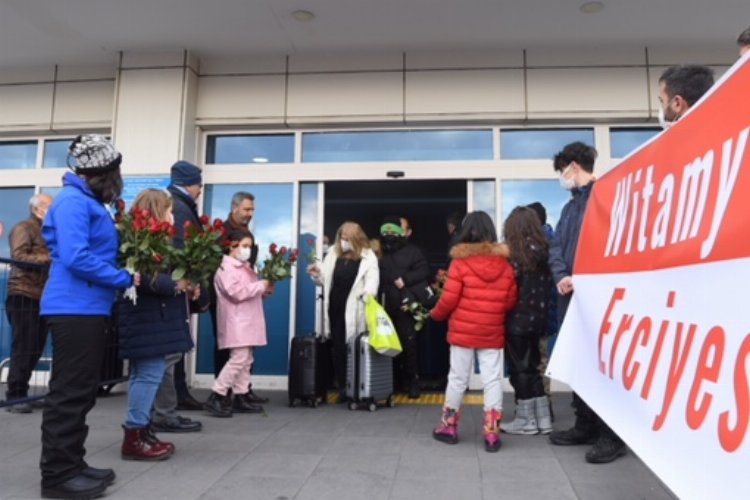 Erciyes'in ilk misafirleri Polonya'dan