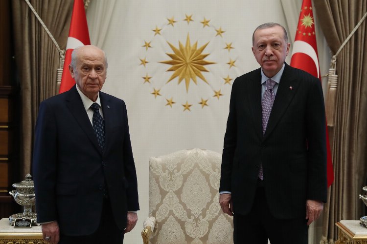 Erdoğan-Bahçeli görüşmesi sonrası açıklama yapılmadı