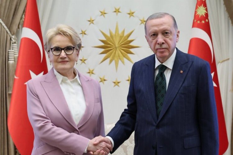 Erdoğan Akşener'i kabul etti -