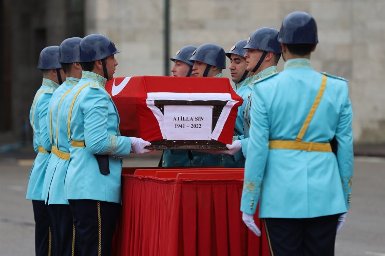 Eski Milletvekili Atilla Sın için TBMM'de cenaze töreni -