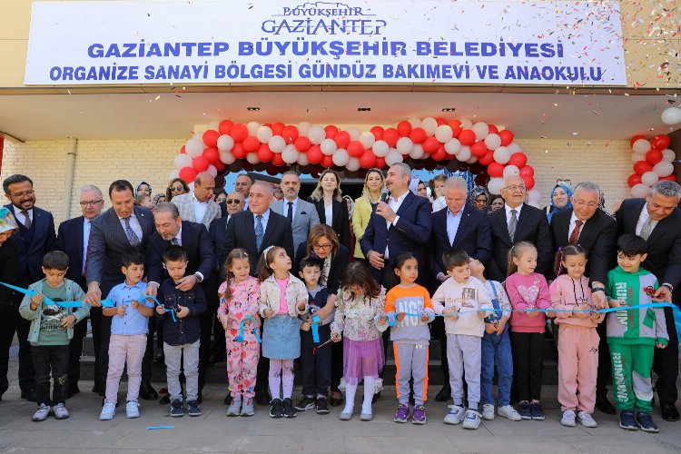 Gaziantep'te çalışan annelerin verimine katkı sağlayacak -