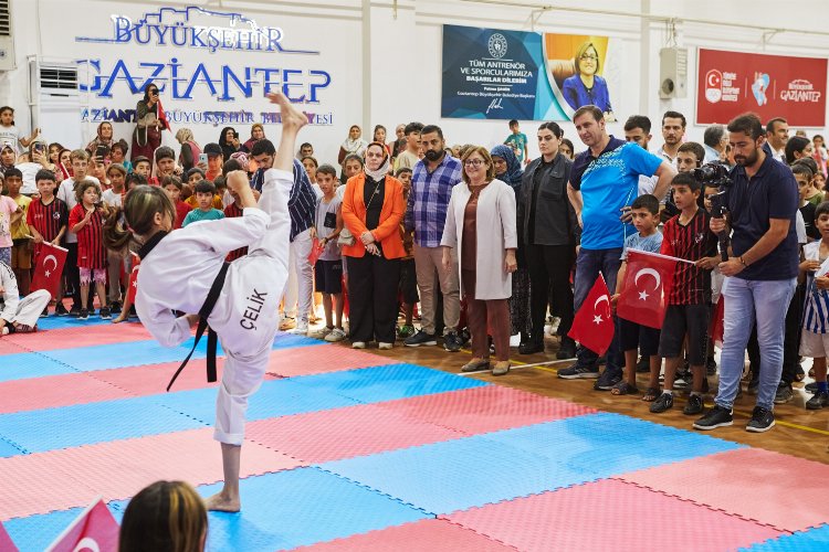 Gaziantep'te yaz spor okullarına yoğun ilgi -