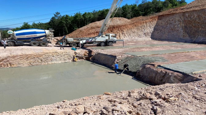 Gebze Balçık’ta 5 bin m3 depo inşaatı sürüyor