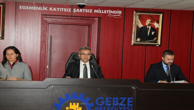 GEBZE BELEDİYE MECLİSİ TOPLANIYOR