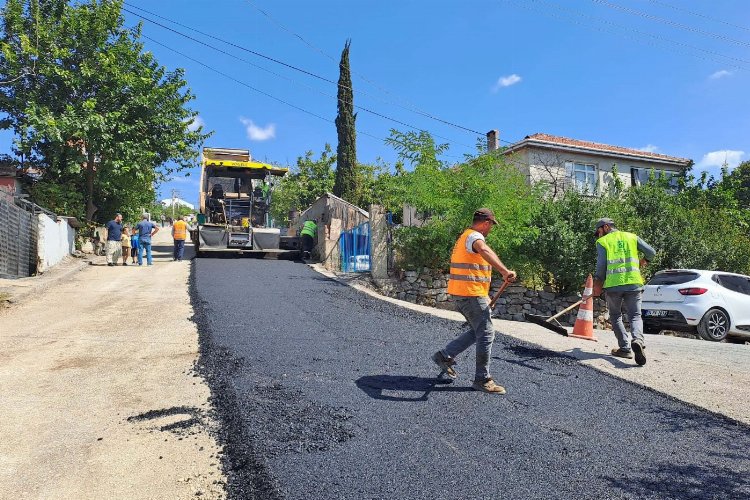 Gebze’de 2 ayda 27 bin 320 ton asfalt serildi -