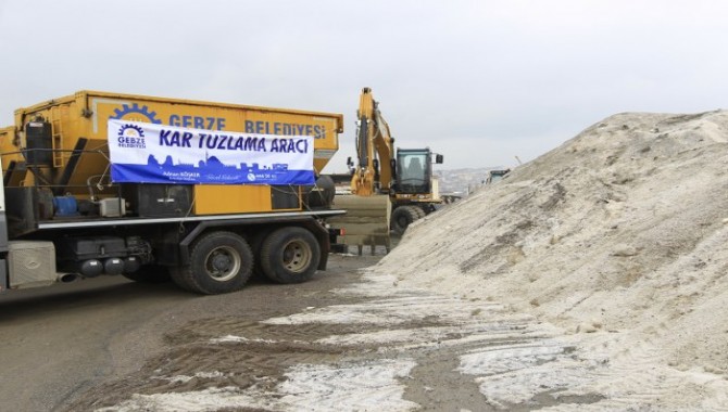 Gebze’de kar teyakkuzu