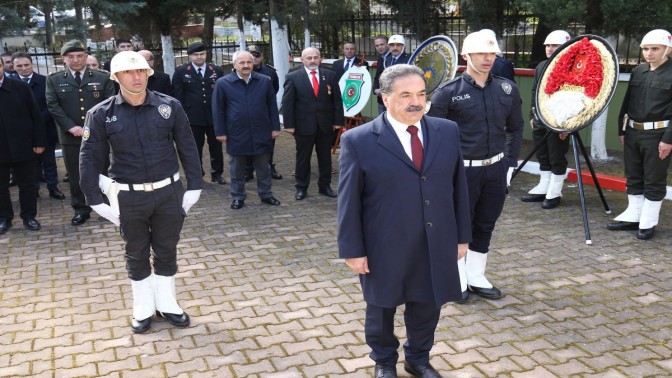 GEBZE’DE ŞEHİTLER TÖRENLE ANILDI