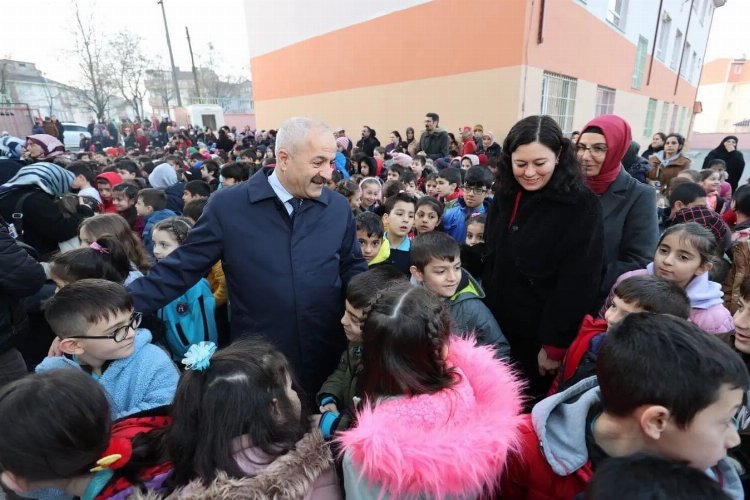 Gebze'de yılın ilk ziyareti öğrencilere -