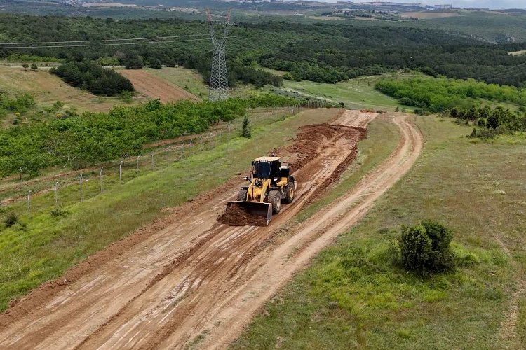 Gebze’de yol çalışmaları sürüyor -