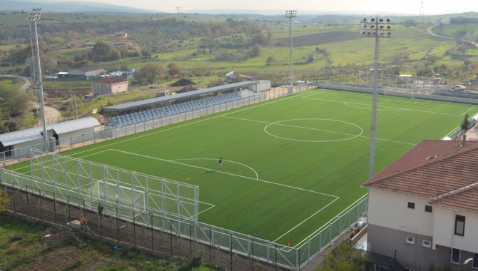 GEBZE - MOLLAFENARİ FUTBOL SAHASINA KAVUŞTU