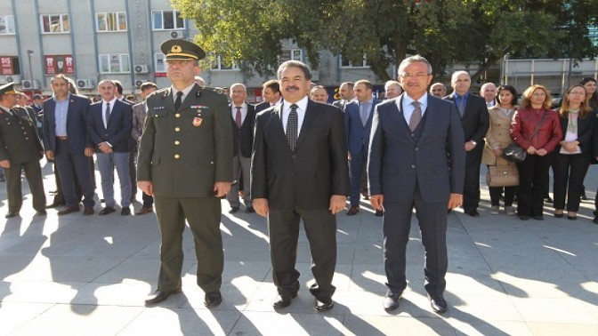 GEBZE’NİN KURTULUŞU TÖRENLE KUTLANDI