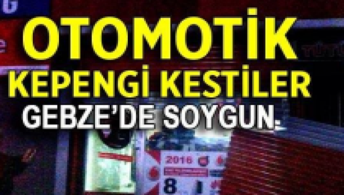 GEBZE'DE TELEFONCU SOYGUNU