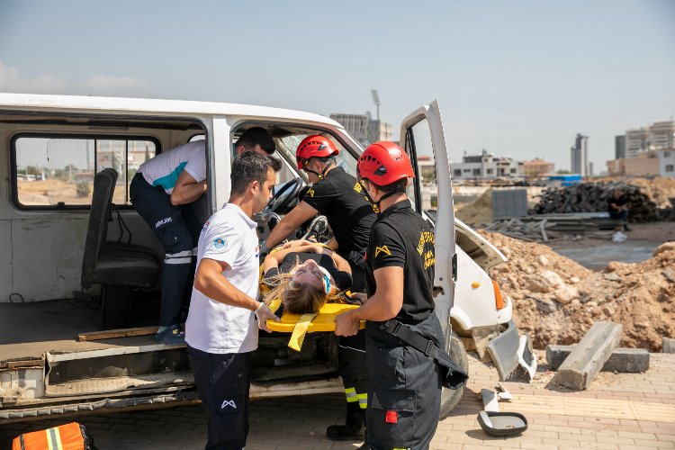 Gerçeği aratmayan tatbikat -