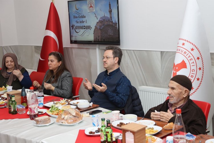 Giresun'da 'huzur'lu iftar -