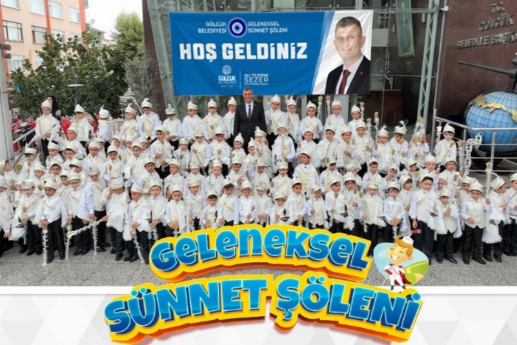 Gölcük'te Geleneksel Sünnet Şöleni kayıtları başladı -