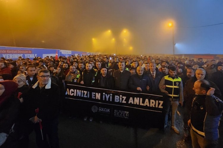 Gölcük'ten Hatay'a dayanışma: 