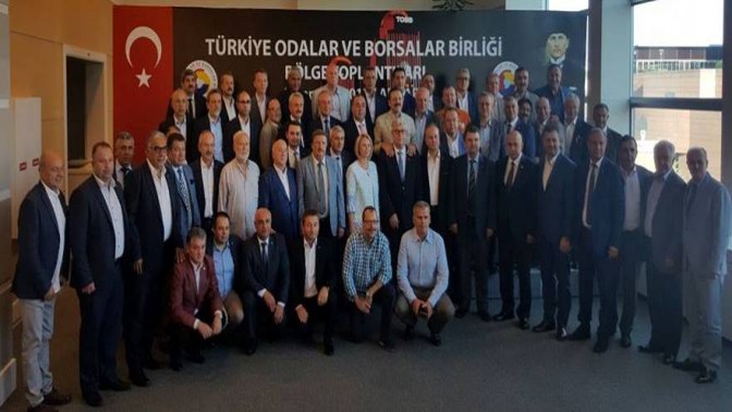 GTO BAŞKANI ÇİLER, TOBB MARMARA BÖLGE TOPLANTISINDA