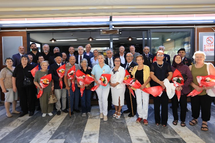 Güzelbahçe'de gaziler Kuş Cenneti'ne uğurlandı -