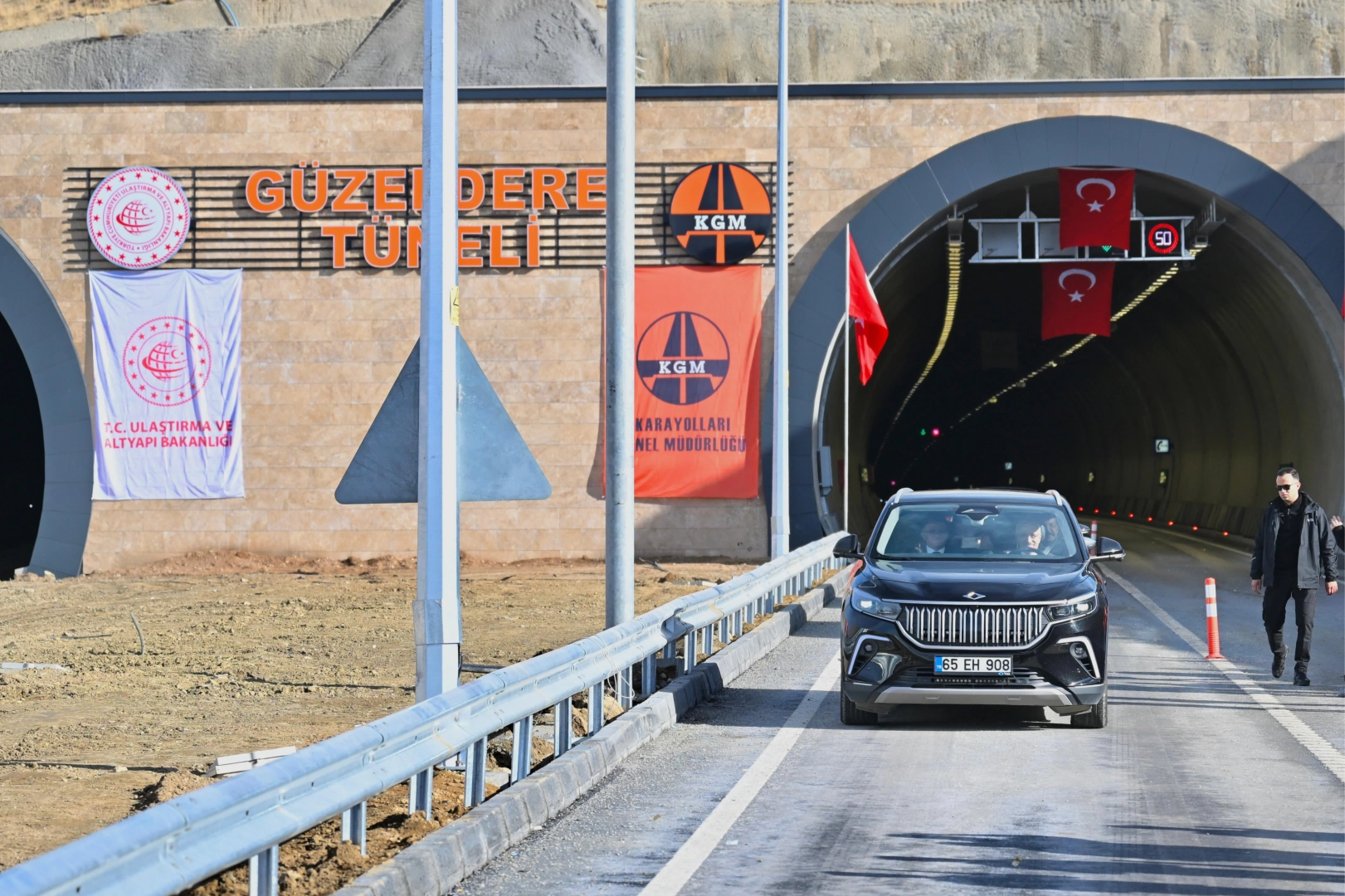 Güzeldere Tüneli ile o virajlar tarih oldu! -