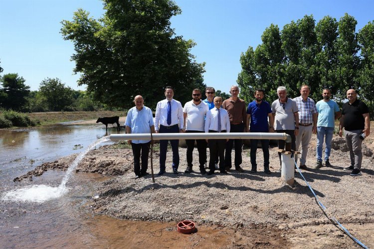 Hendekli muhtarlardan Sakarya'ya sondaj teşekkürü -