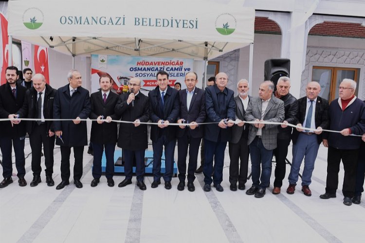 Hüdavendigâr Osmangazi Camii dualarla ibadete açıldı -