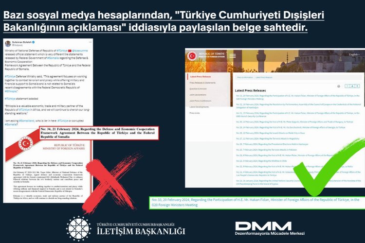 İletişim'den 'Dışişleri' açıklaması -