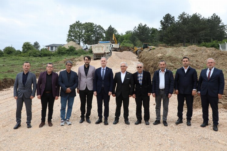 İnegöl Yeniceköy Mahallesinde yeni yollar açılıyor -