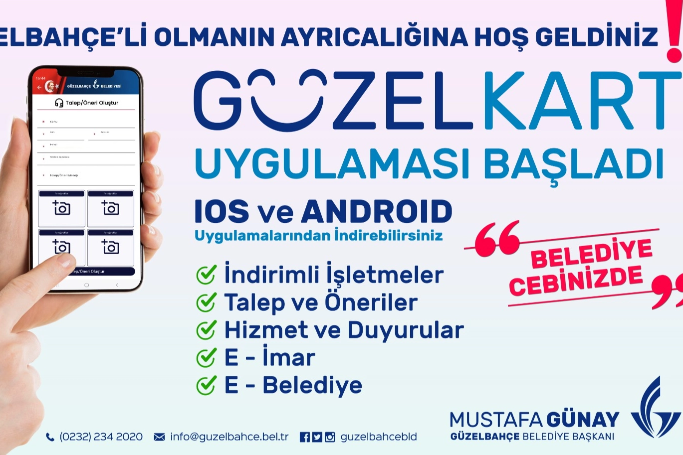 İzmir Güzelbahçeli vatandaşlara mobil hizmet -