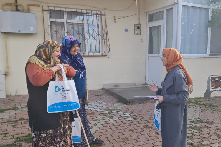 İzmit Belediyesi, Arızlı’da vatandaşın kapısını çaldı -