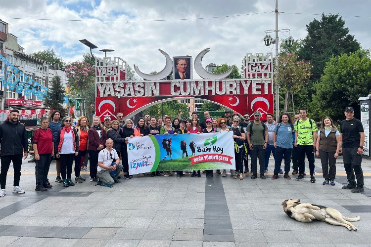 İzmit Belediyesi doğaseverleri Mecidiye Mahallesi ile tanıştırdı -