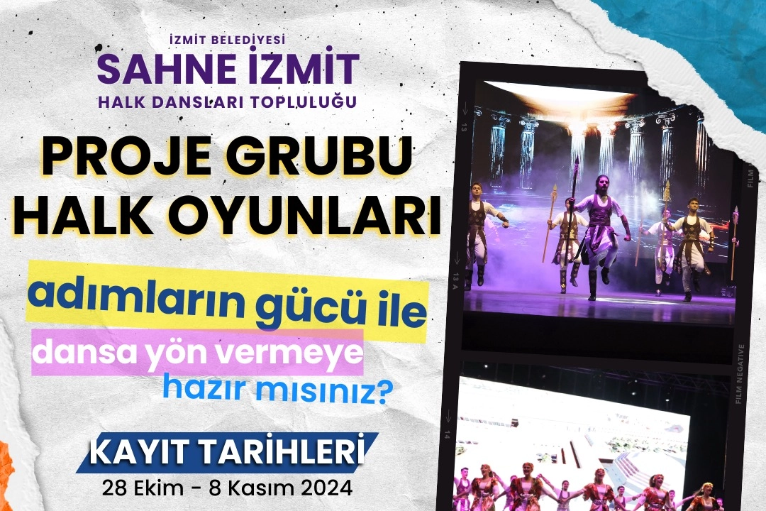 İzmit dans ediyor, sahne İzmit yeni dansçılarını bekliyor -