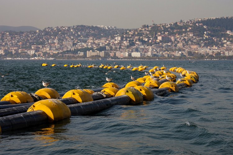 İzmit Körfezi'nin çamuru sanat eserlerine dönüşüyor -