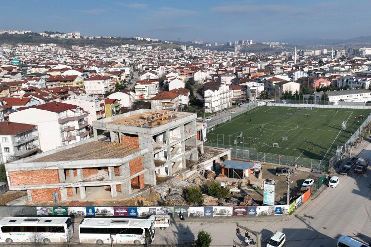 İzmit'te Hasan Doğan Gençlik Merkezi yükseliyor -