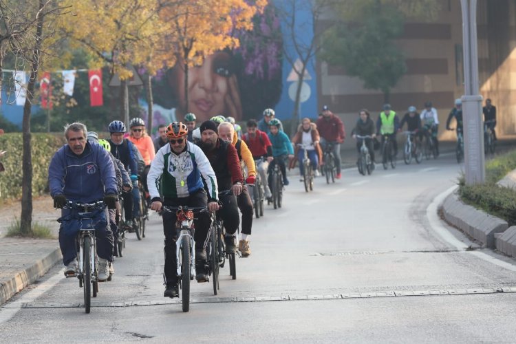 İzmit’te pedallar erozyonla  mücadeleye çevrildi -