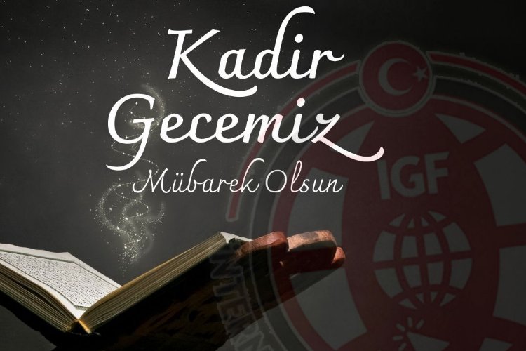 Kadir gecemiz, kandilimiz mübarek olsun -