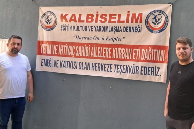 Kalbiselim Derneği bayramda kimsesizlerin kimsesi oldu -