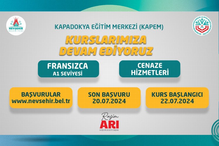 KAPEM’de 2 yeni yeni kurs açılıyor -