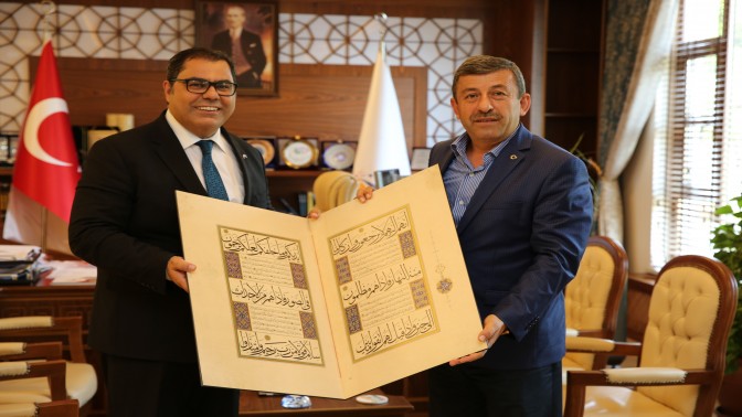 KARABACAK’TAN ARSLAN’A HAYIRLI OLSUN ZİYARETİ